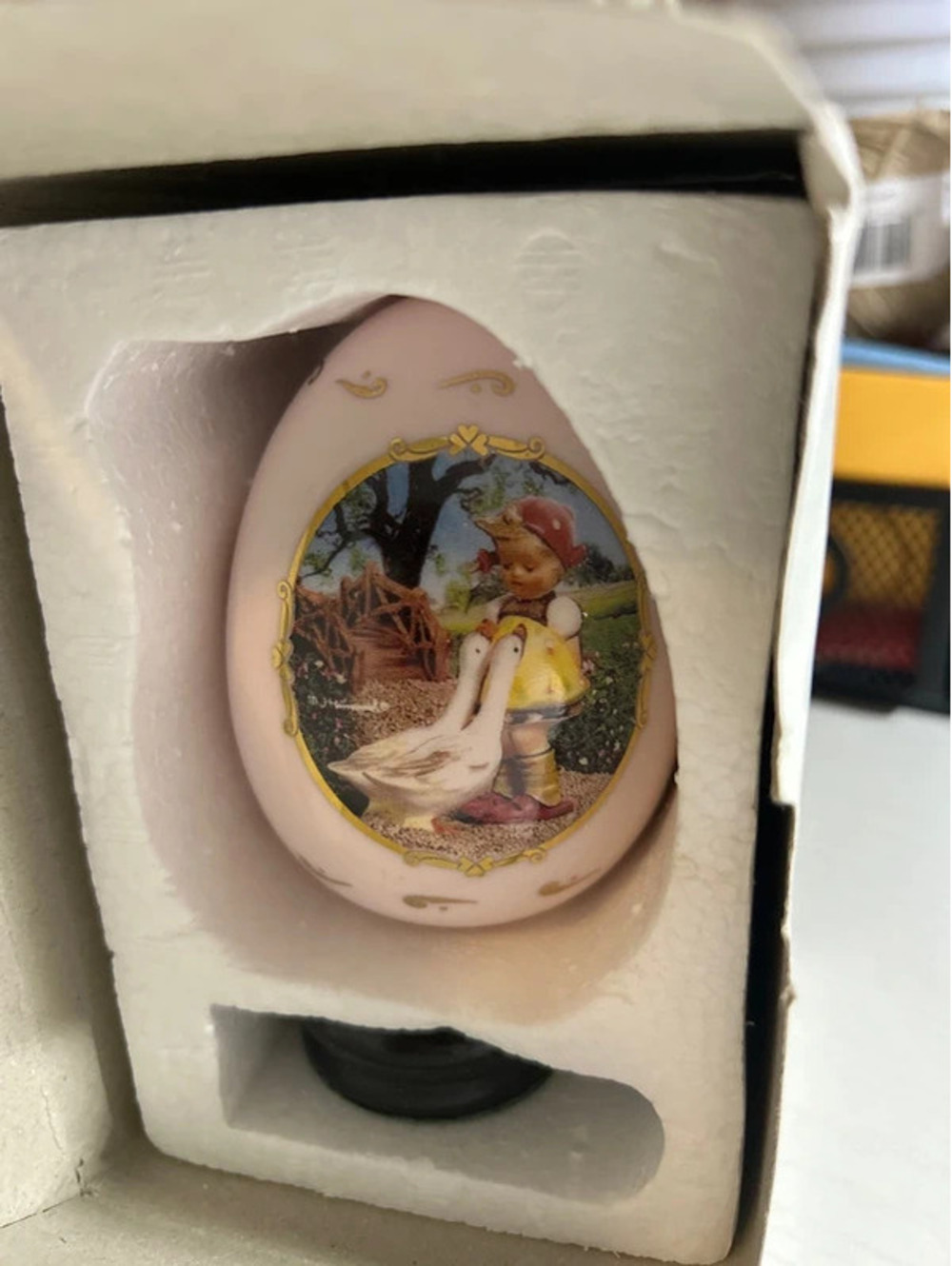 New goose girl vintage egg
